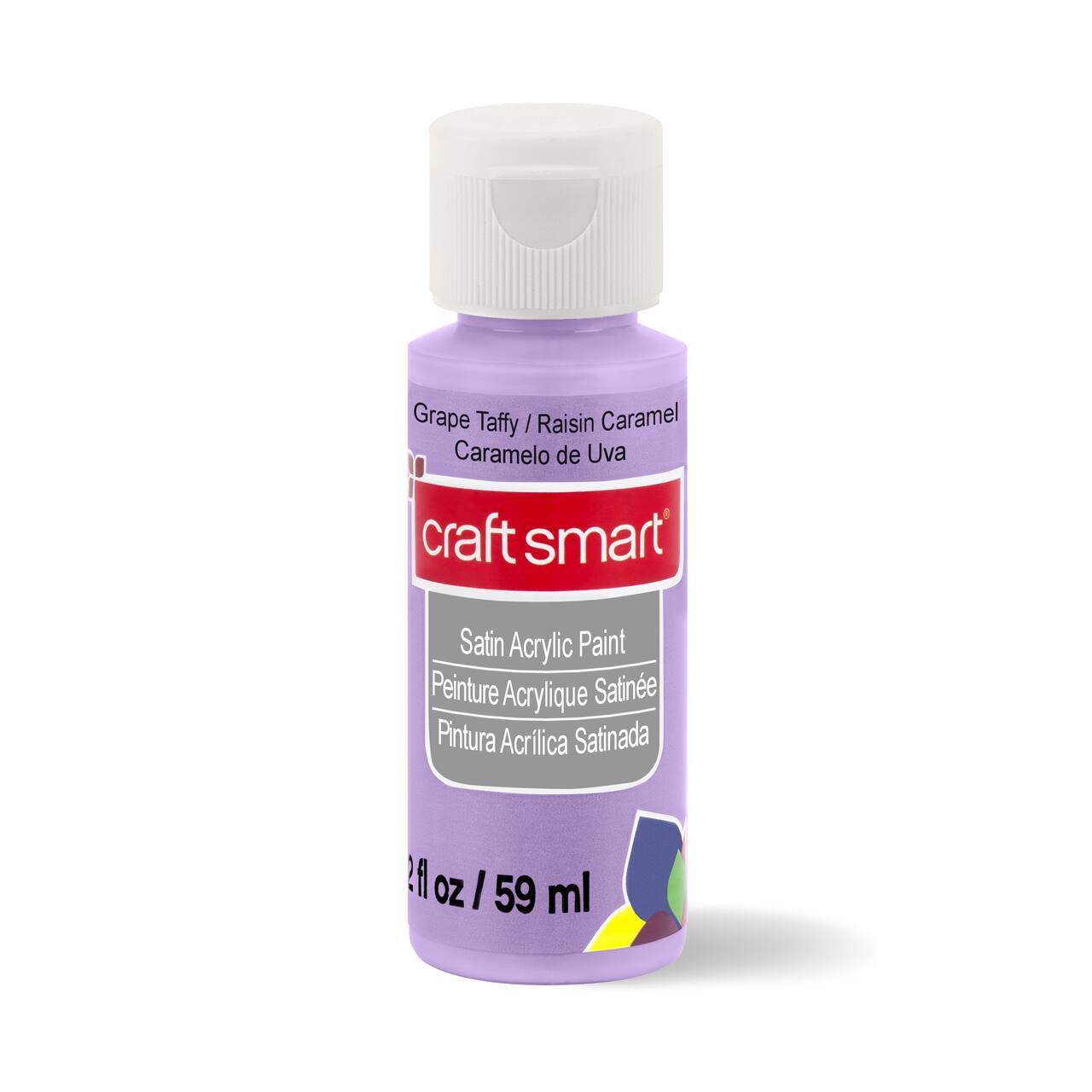 12 Pack: Satin Acrylic Paint by Craft Smart®, 2oz.